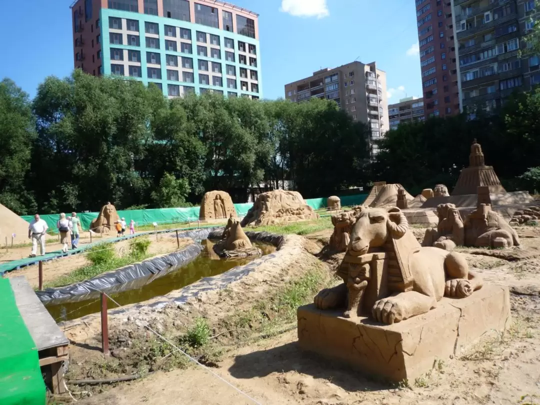 Песчаные скульптуры