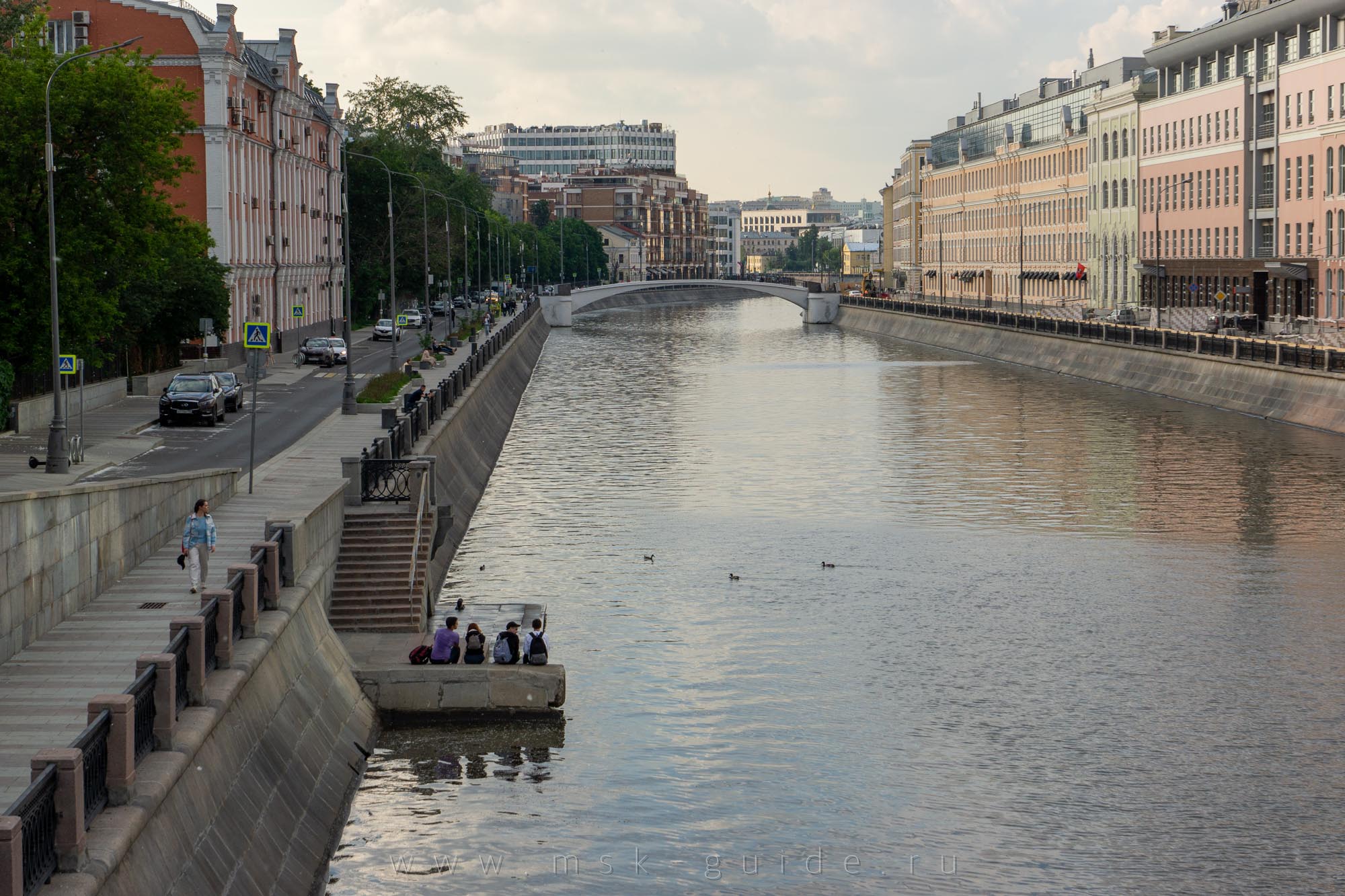 Водоотводный канал в Москве