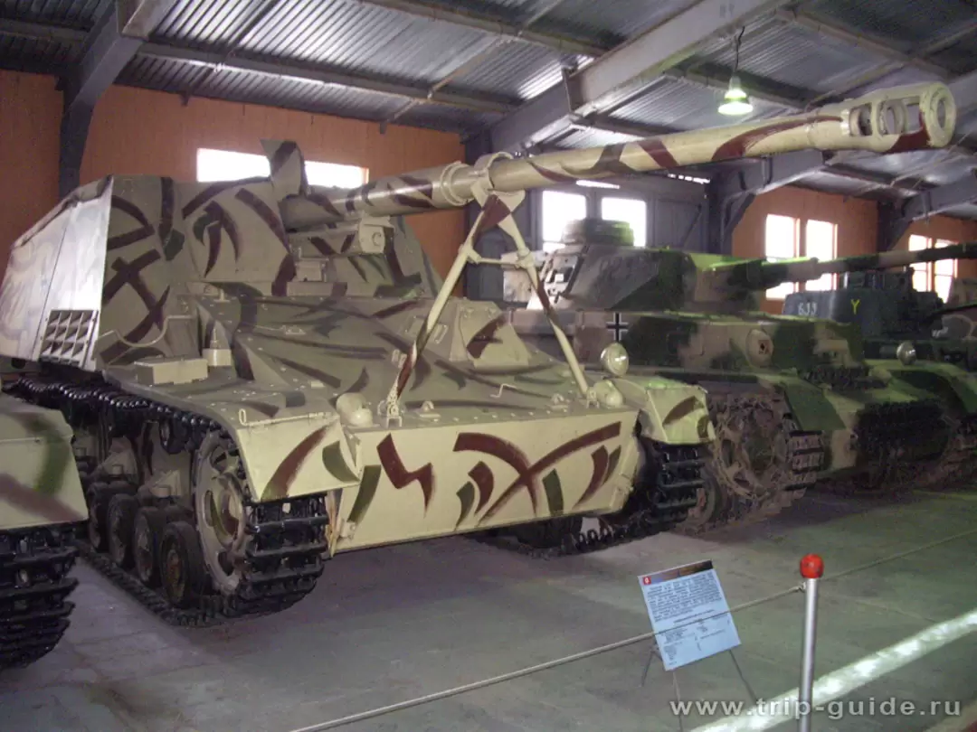 Танковый музей, противотанковая 88мм САУ III/IV «Noshorn» (Носорог)