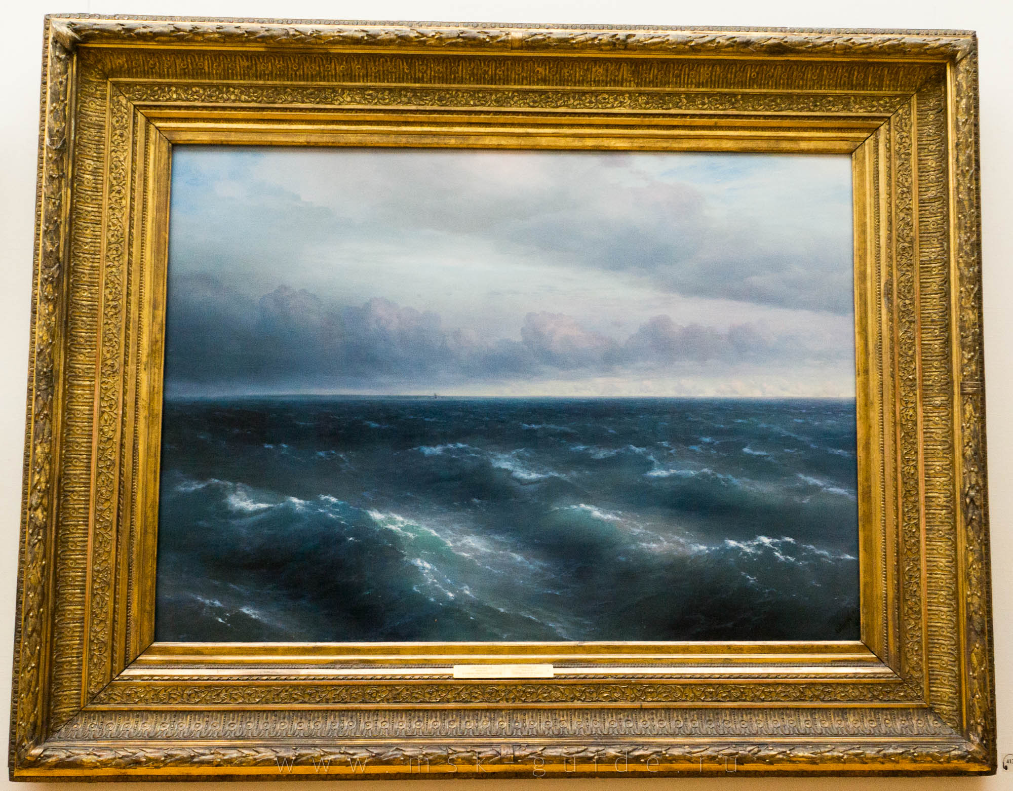 Айвазовский И.К. «Чёрное море», «На Чёрном море начинает разыгрываться буря»