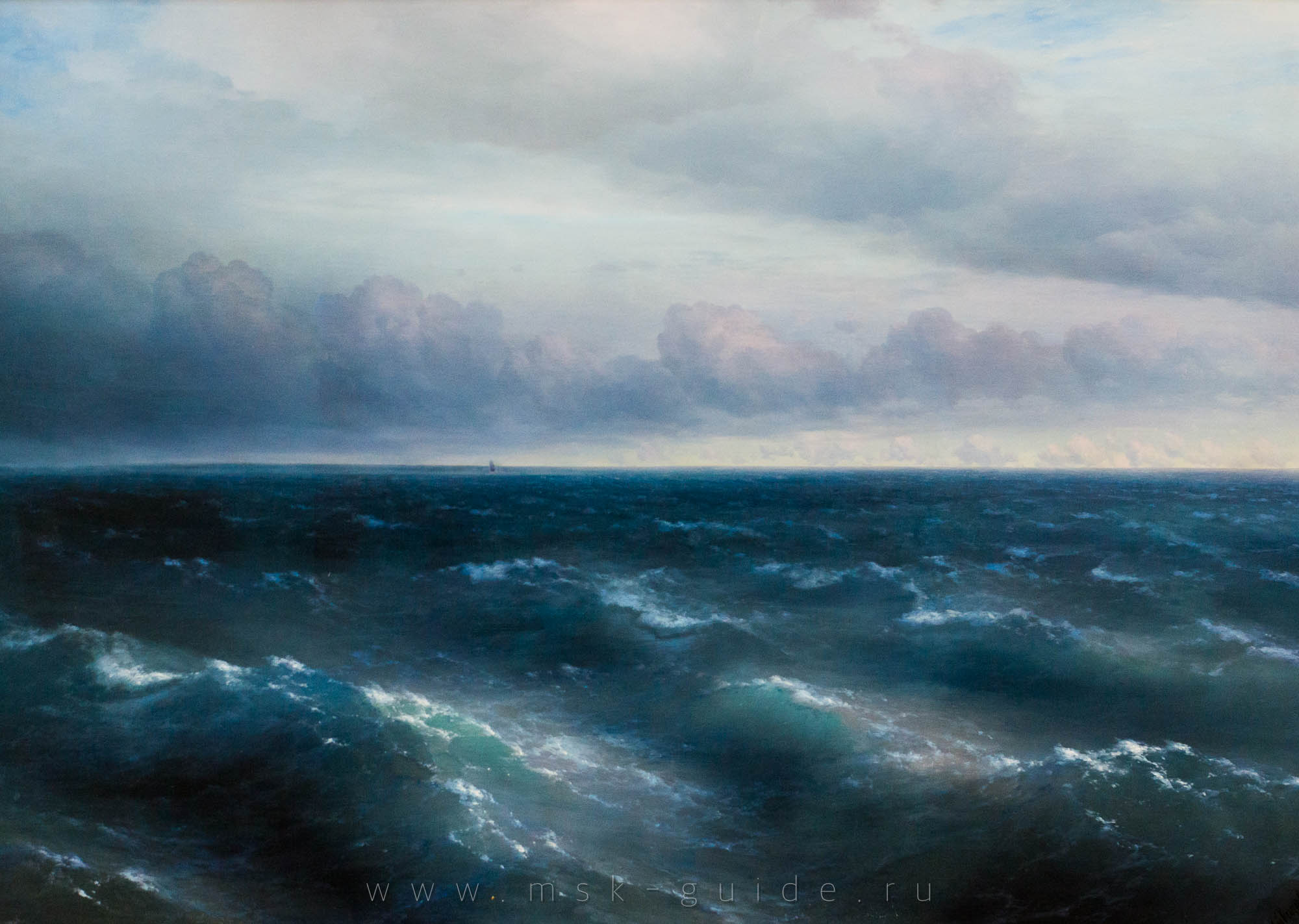 Айвазовский И.К. «Чёрное море», «На Чёрном море начинает разыгрываться буря»