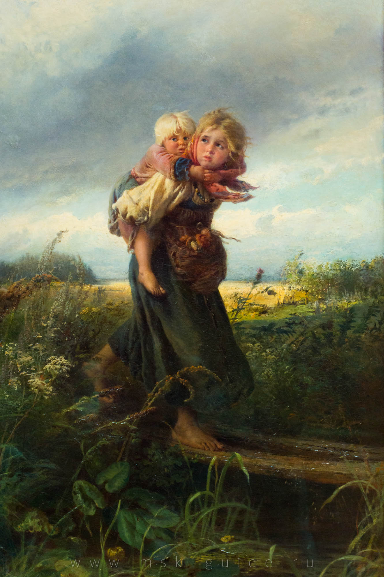 «Дети, бегущие от грозы» Маковский К.Е.