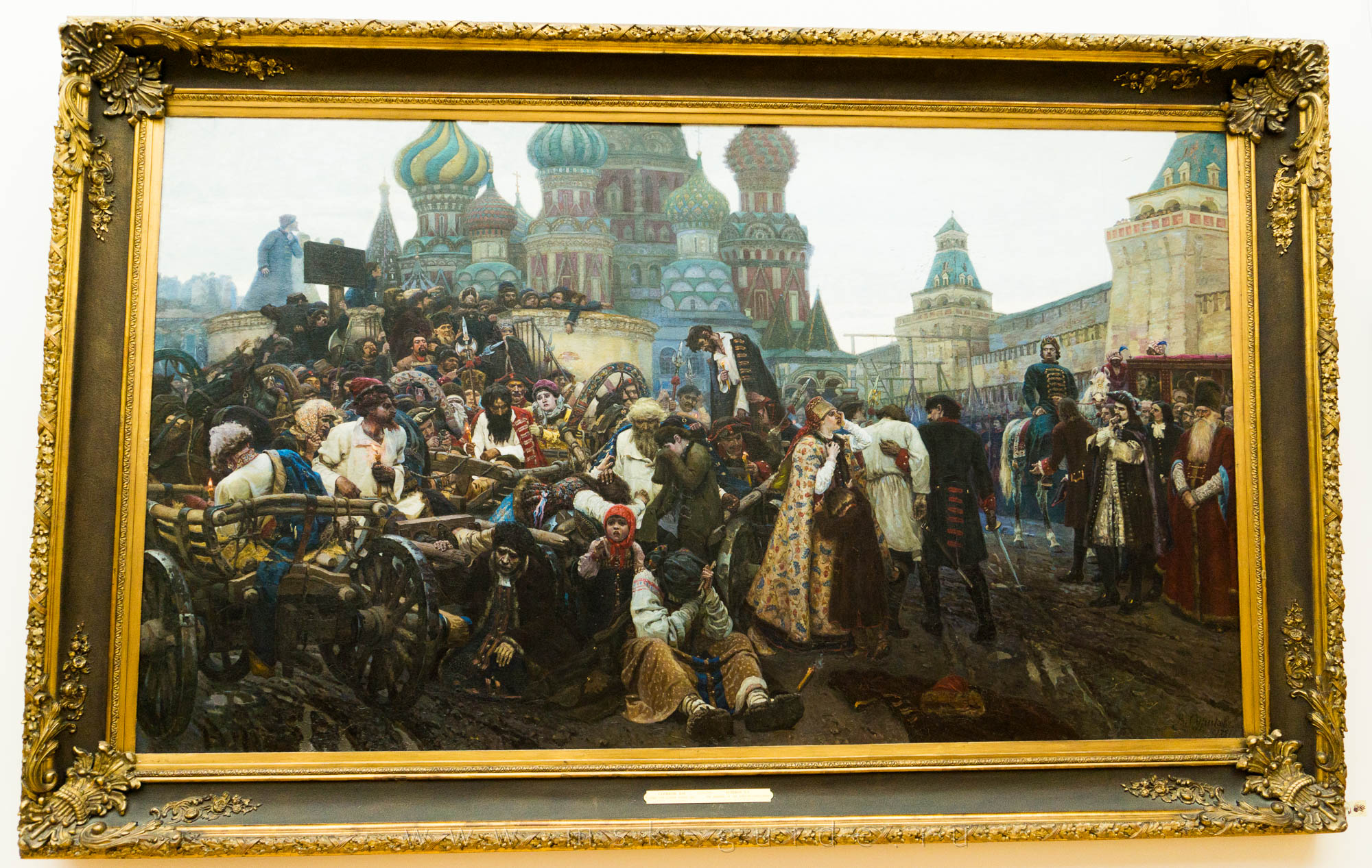 Картина «Утро стрелецкой казни» Сурикова В.И.