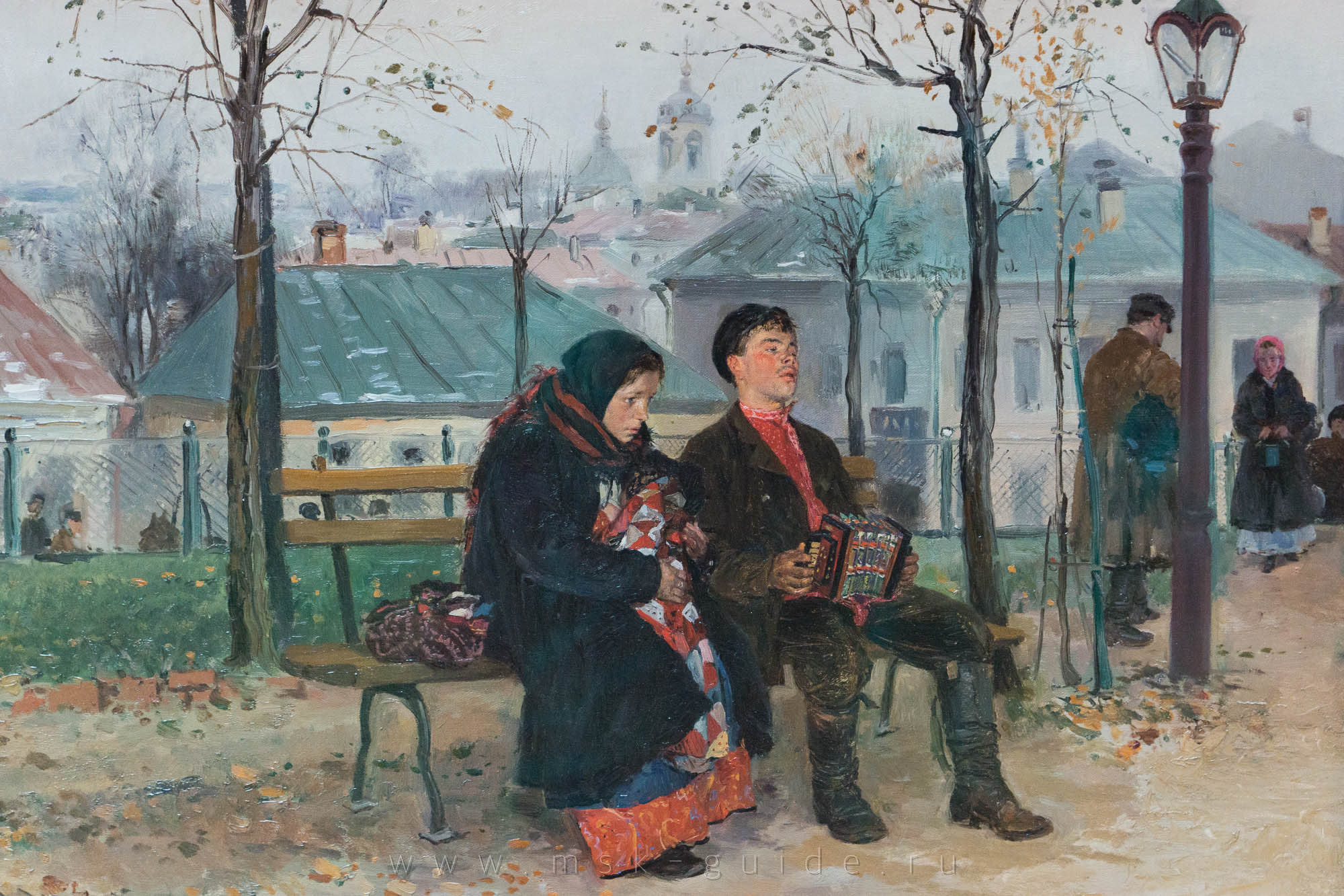 «На бульваре» Маковский В.Е.