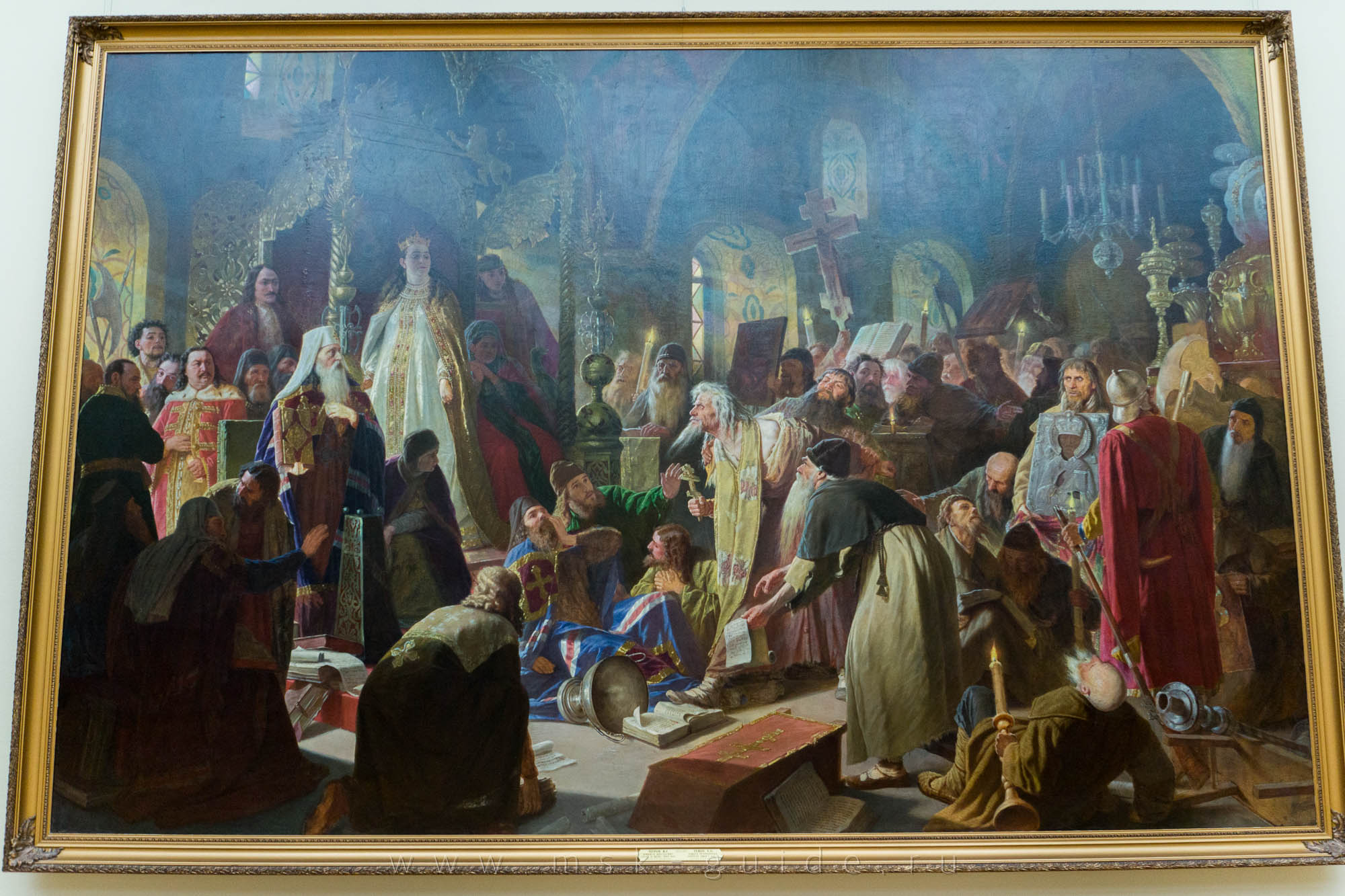 Перов В.Г. «Никита Пустосвят. Спор о вере», Третьяковская галерея