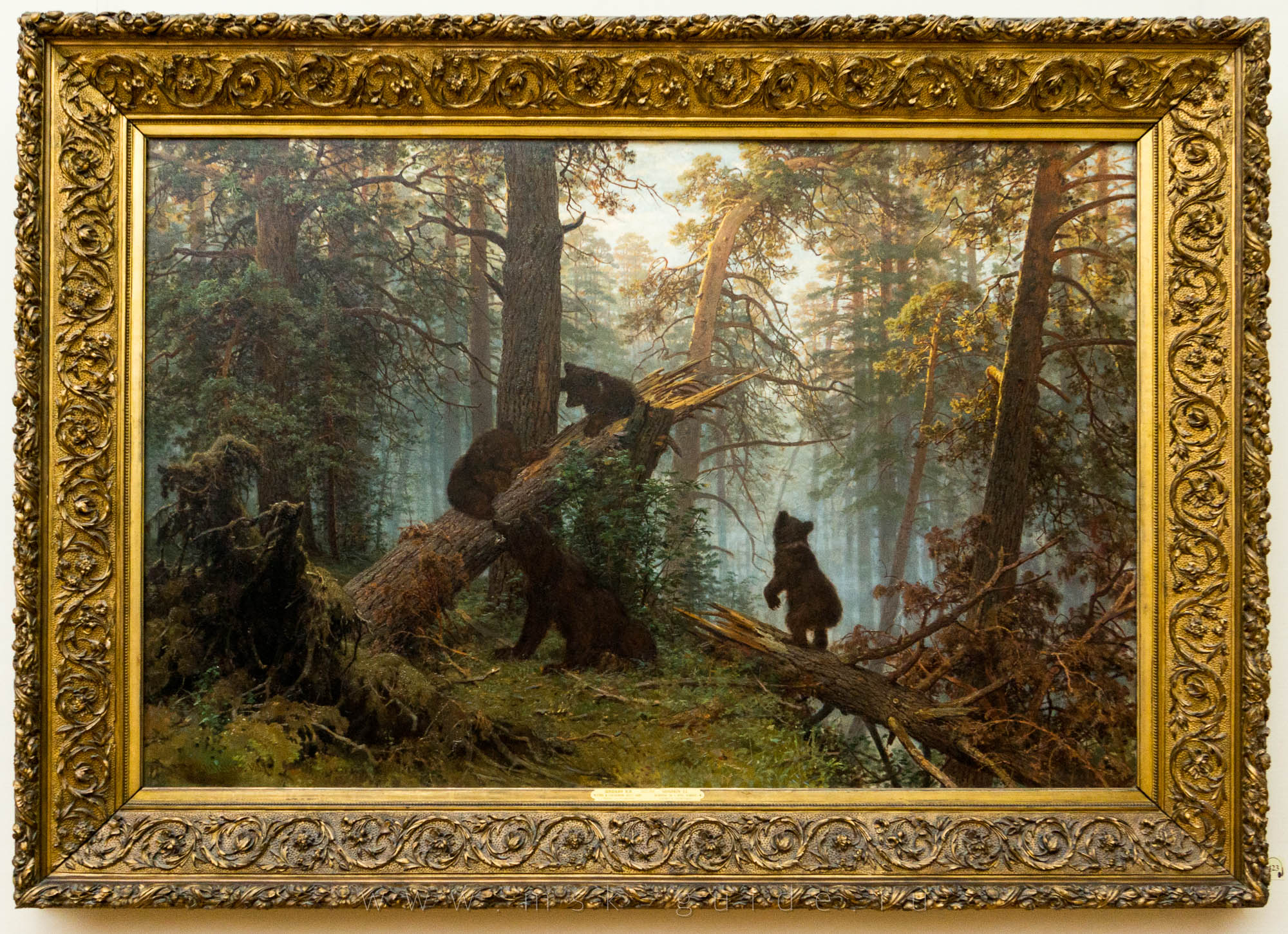 Шишкин И.И. «Утро в сосновом лесу»