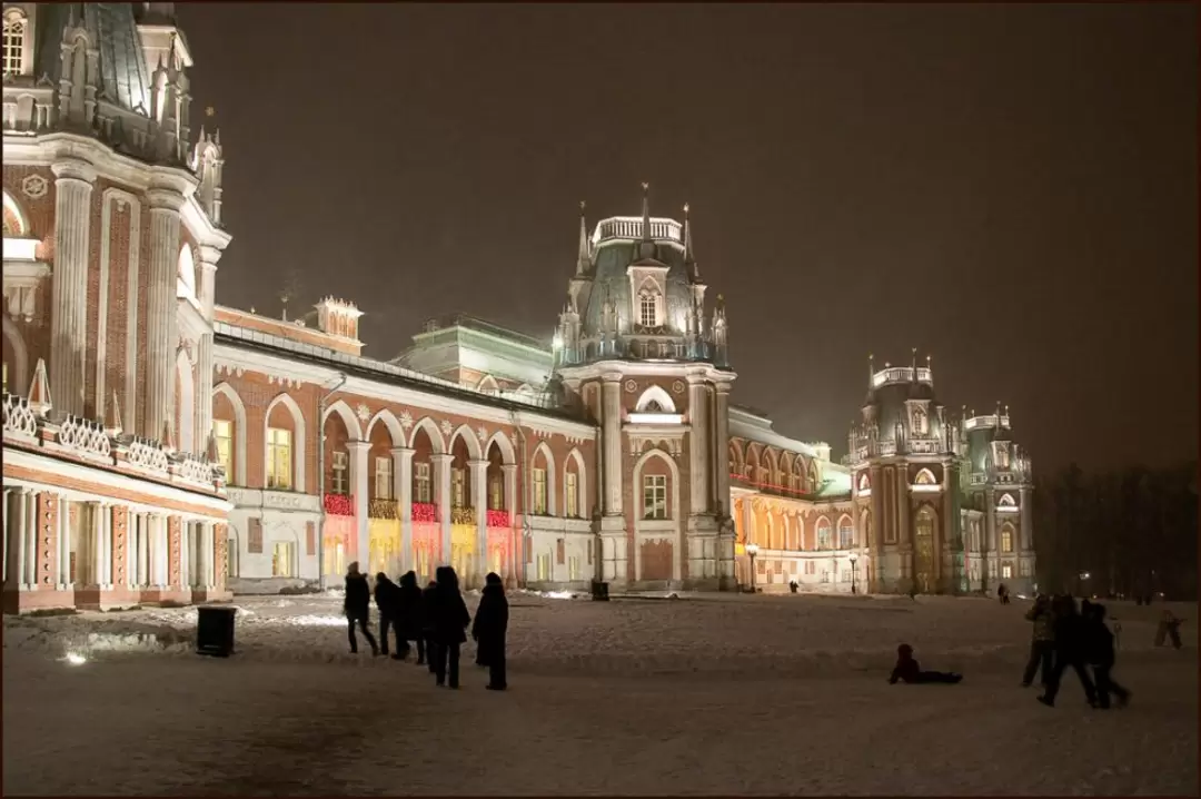 Усадьба Царицыно зимой