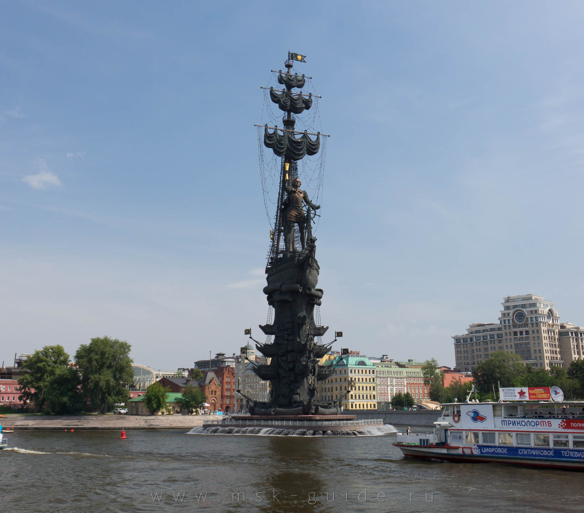 Памятник Петру I в Москве