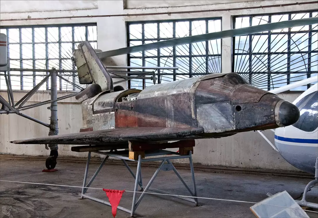 Музей ВВС в Монино, БОР-5. Ангар уникальной техники