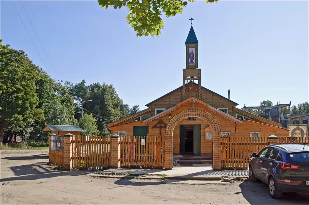 Музей ВВС в Монино, Храм Александра Невского в Монино
