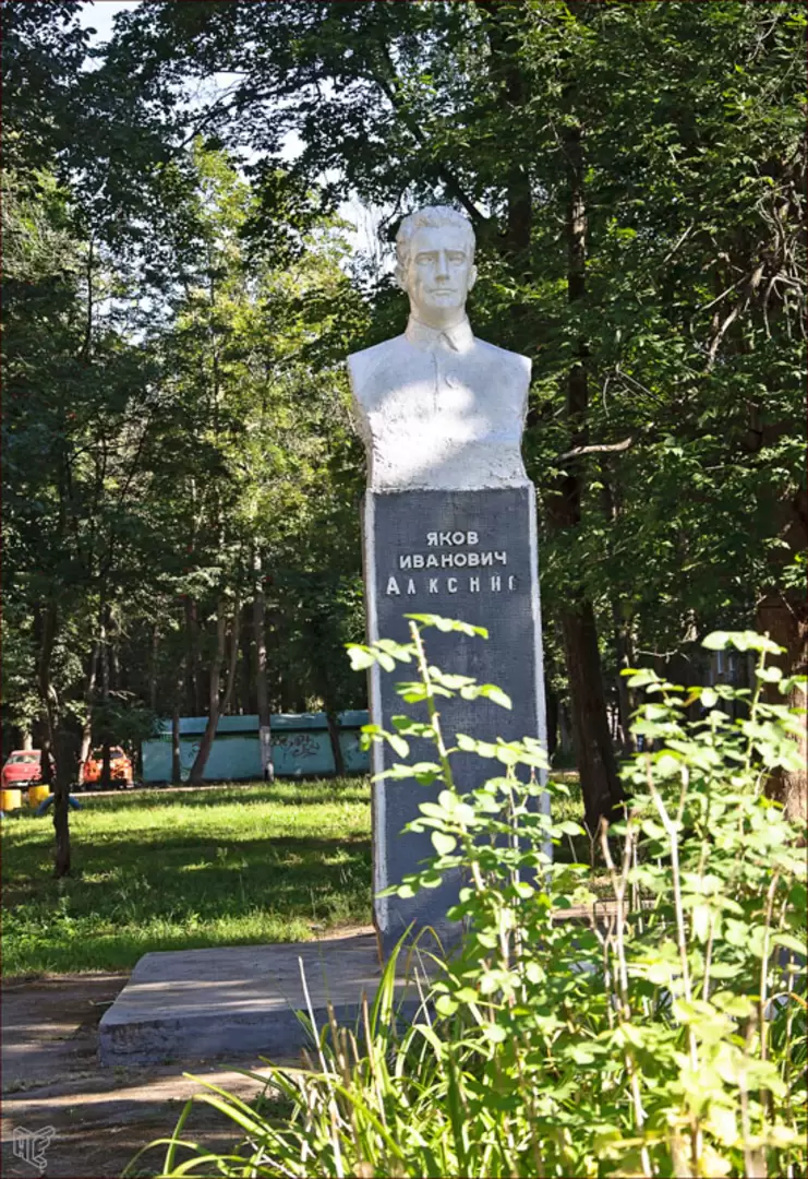 Музей ВВС в Монино, памятник Я.И. Алкснису 