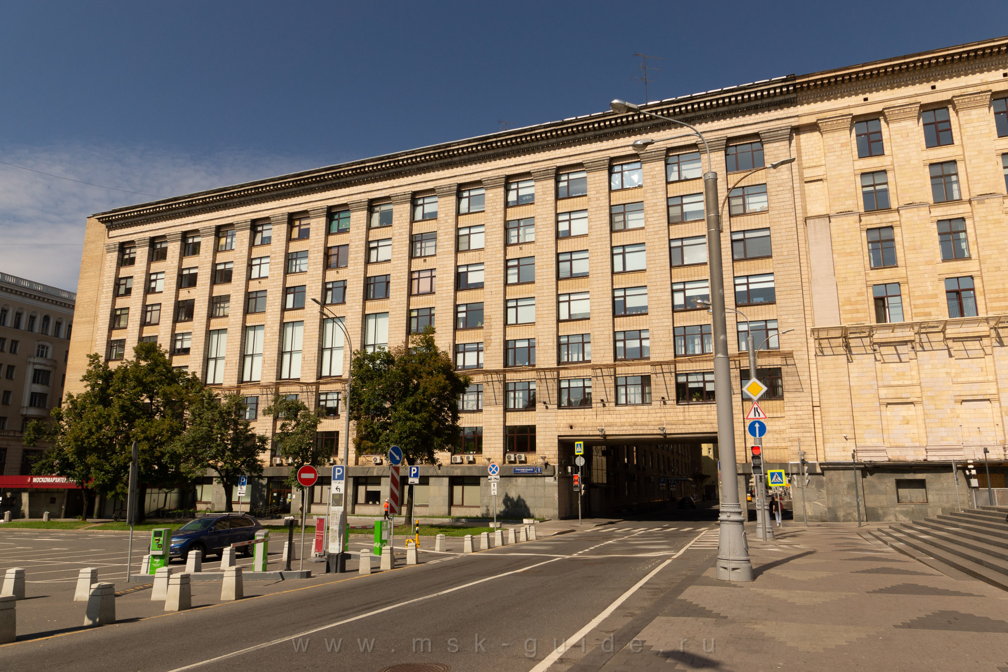 Здание Комитета по архитектуре и градостроительству Москвы