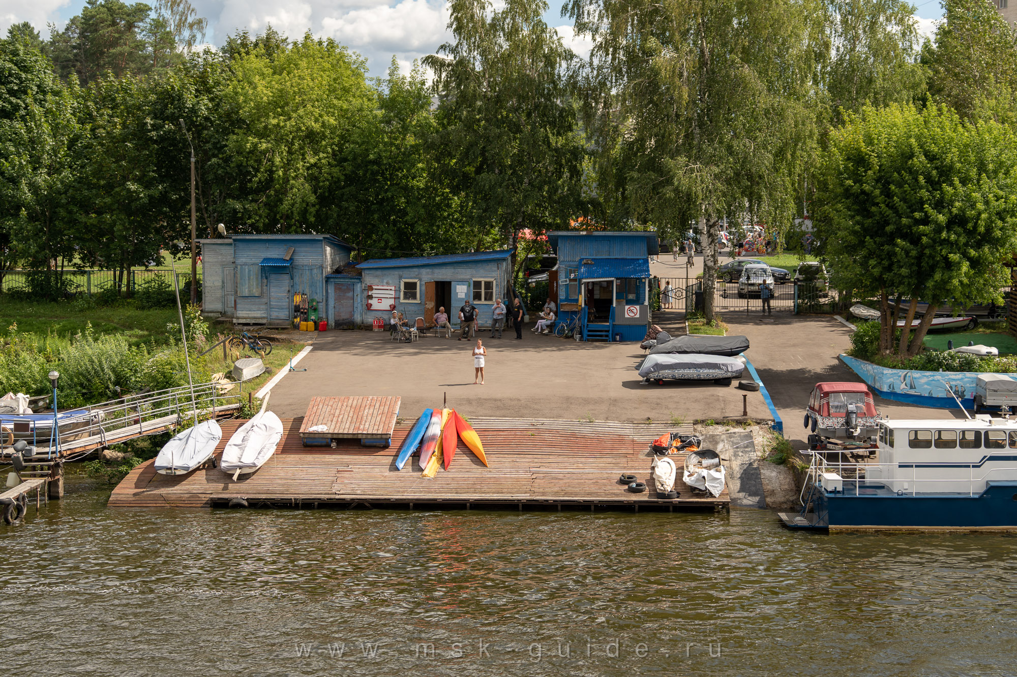 Яхт-клуб ОИЯИ в Дубне