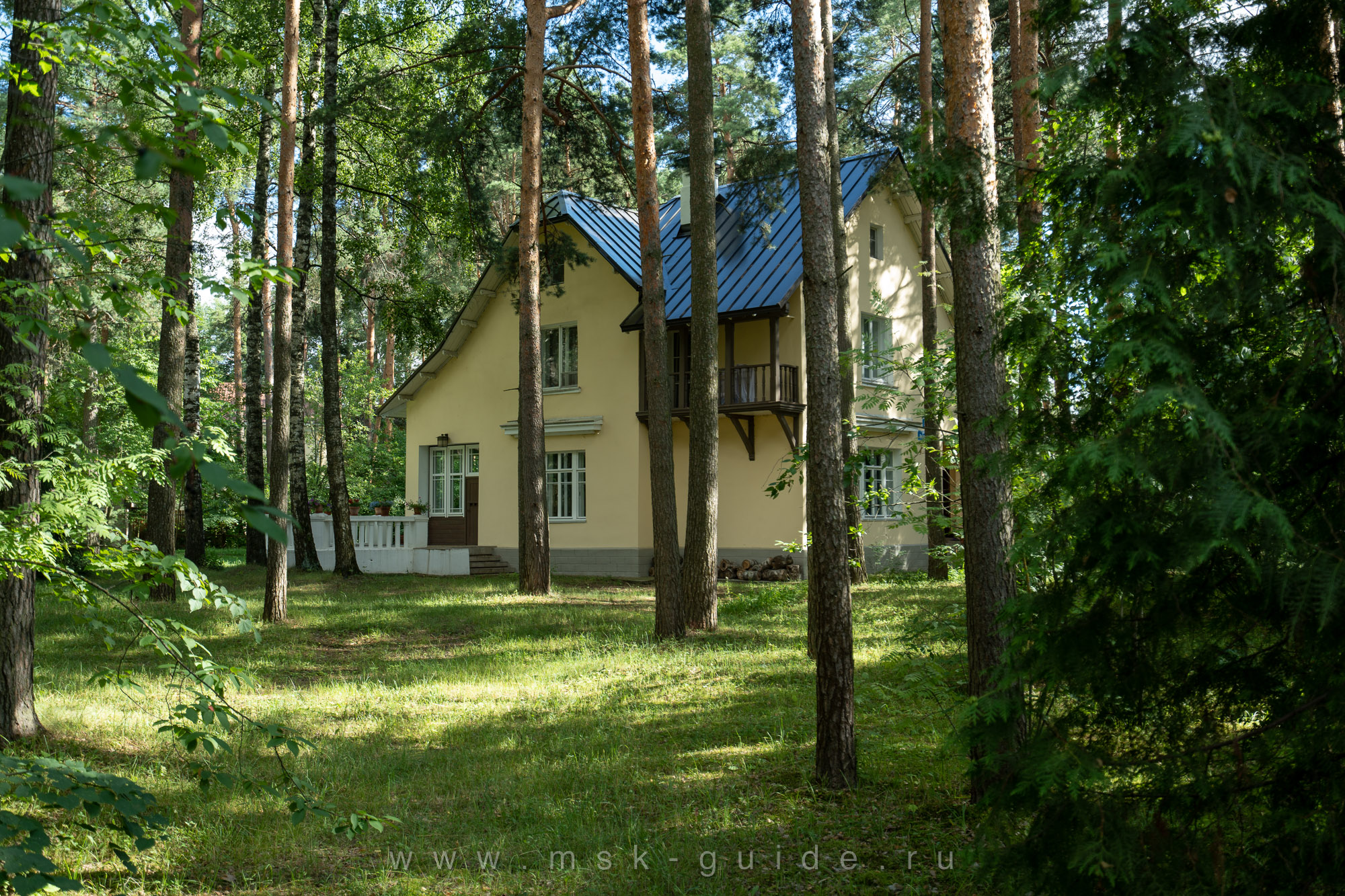 Коттеджи ученых на улице Флёрова в Дубне