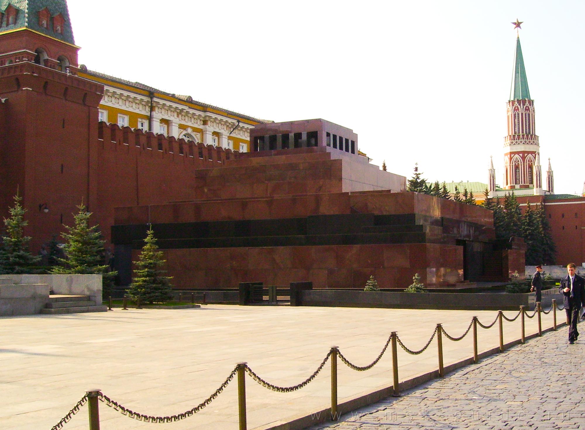 Мавзолей Ленина на Красной площади в Москве