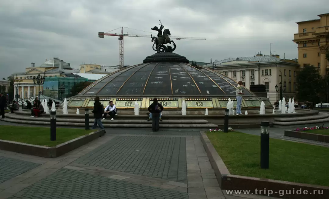 ТЦ Охотный ряд, главный купол
