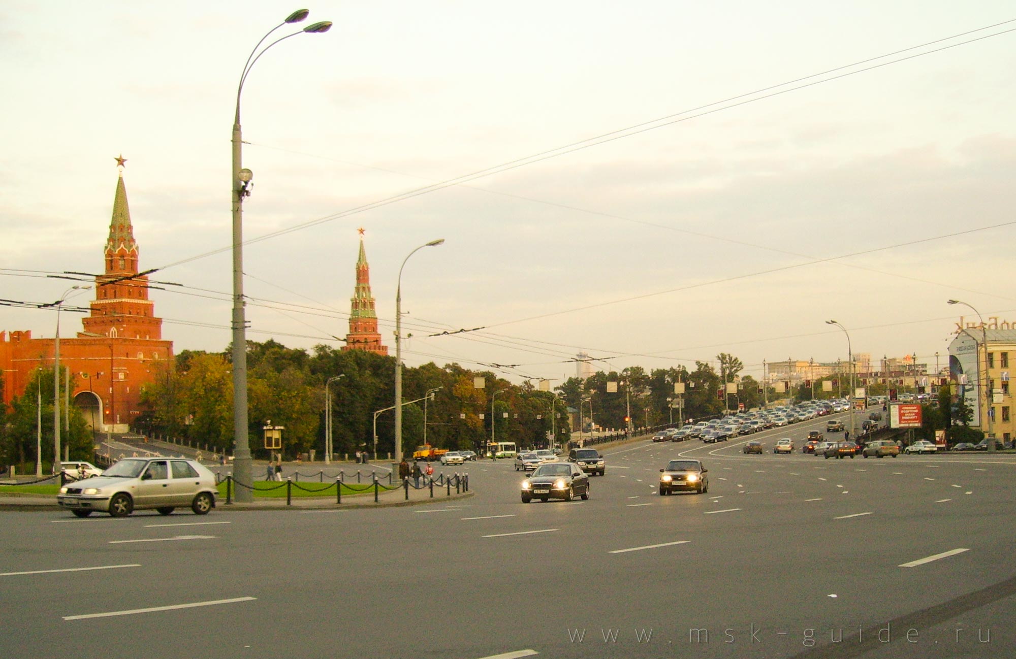 Боровицкая площадь в Москве