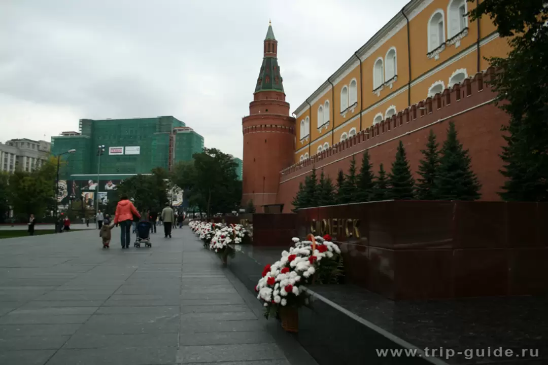 Александровский сад в Москве, Могила Неизвестного солдата