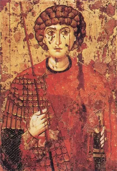 Святой Георгий. 12 в.