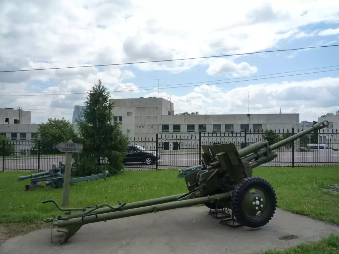 76-мм дивизионная пушка образца 1942 года (ЗиС-3) на Поклонной горе