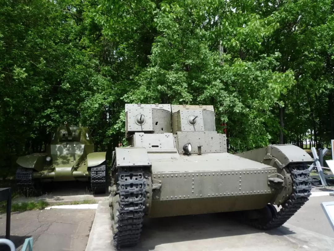 Танк Т-26 с двумя башнями