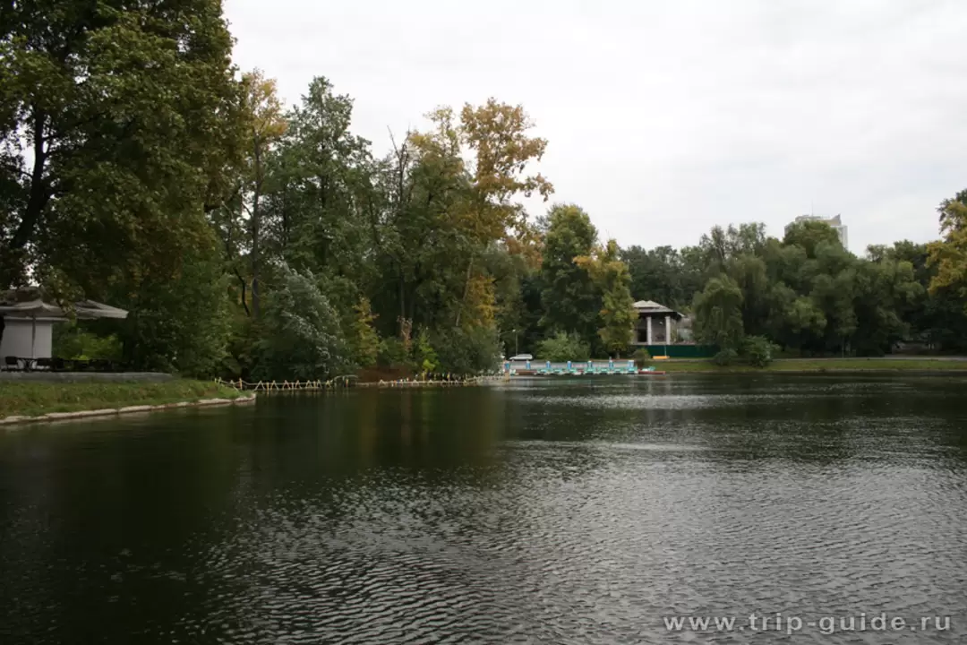 Парк Горького в Москве, Голицынские пруды