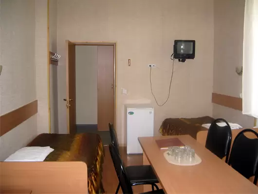 Бюджетный номер гостиницы Золотой Колос в Москве