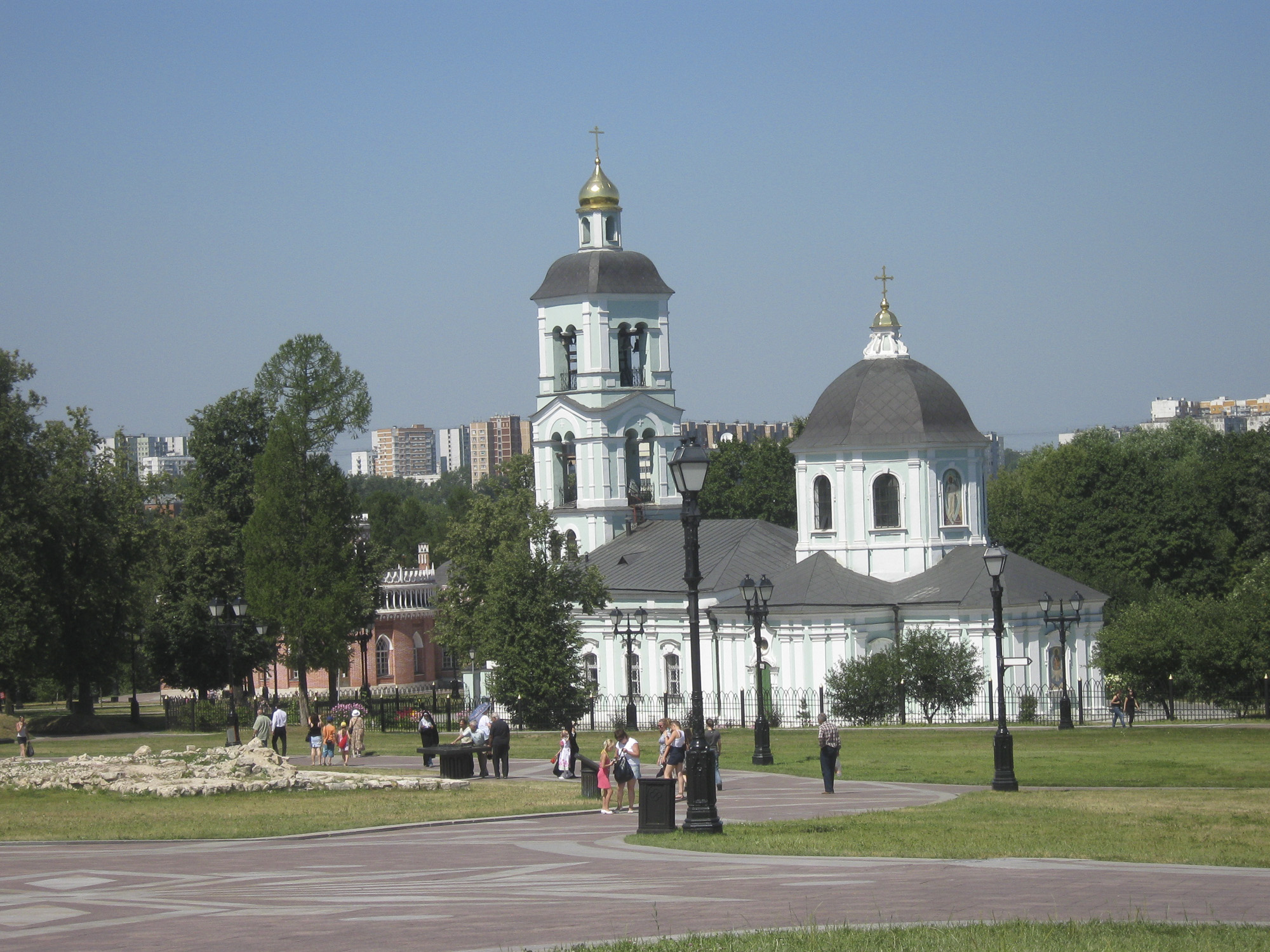 Церковь Пресвятой Богородицы Живоносный Источник в музее-заповеднике Царицыно