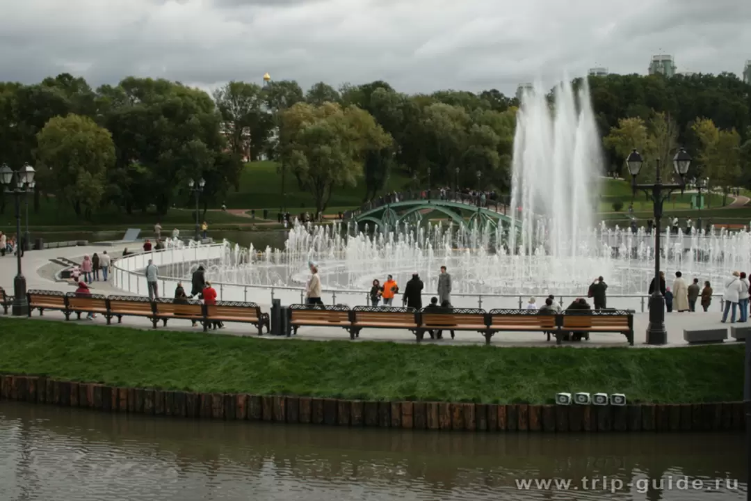 Фонтан в Царицыно