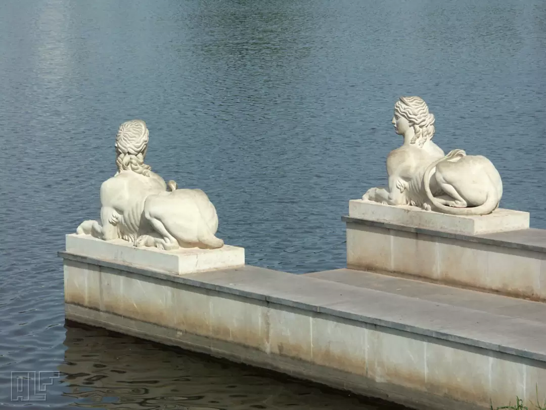 Причал со сфинксами в Царицыно